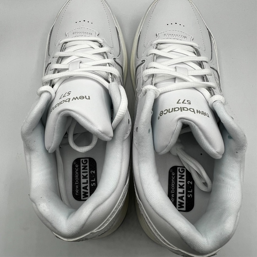 New Balance 577 v1 Walking‎ Shoes Sneaker White Women 9 Men 7.5 Medium New - Picture 10 of 16